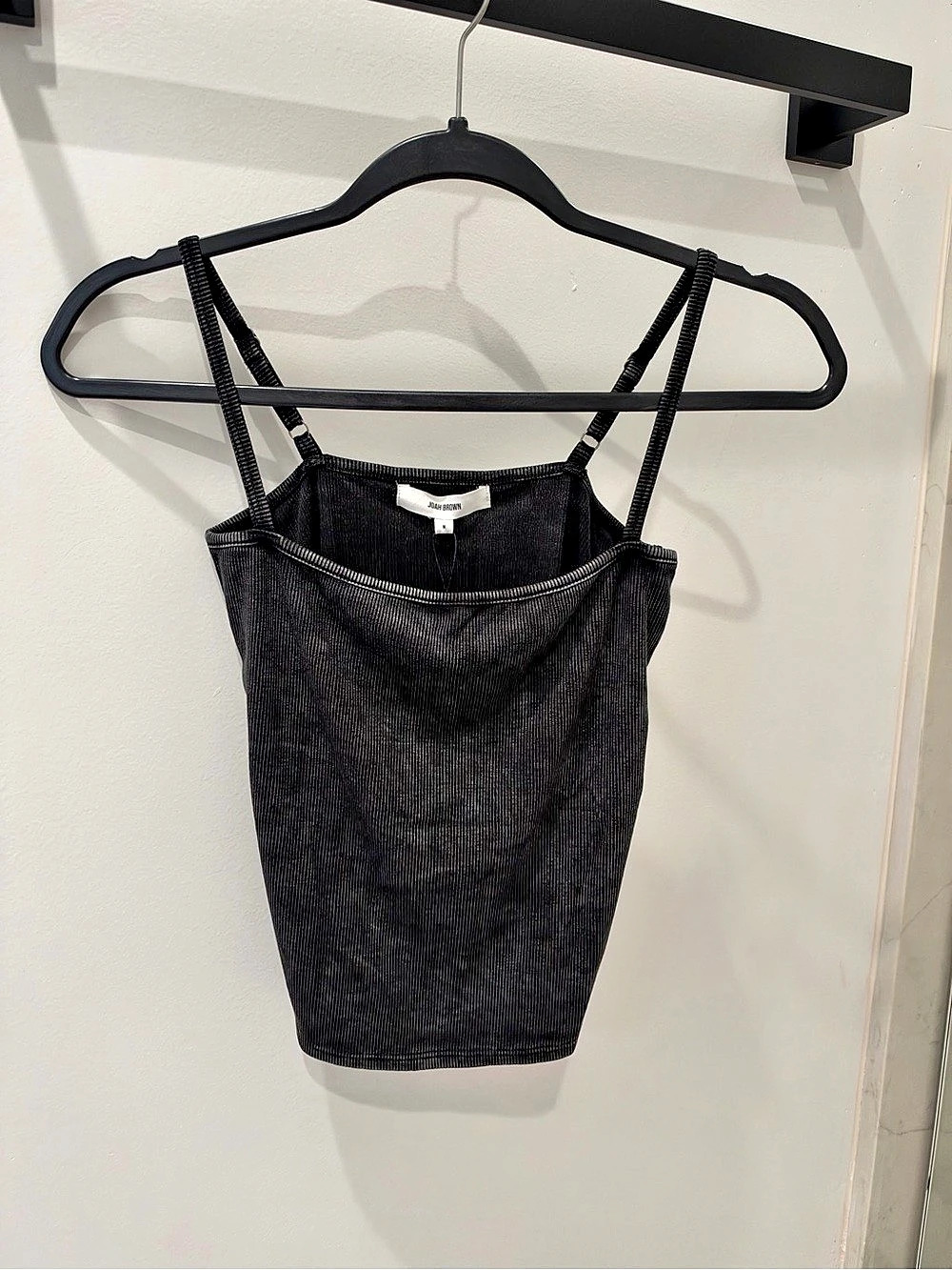 Joah Brown Black Striped Camisole NWT